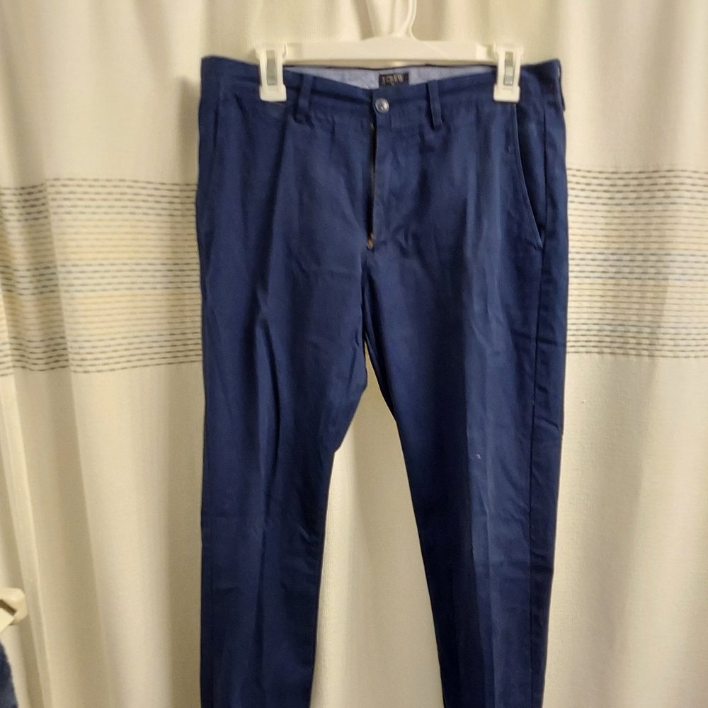 Men's J. Crew "The Sutton" Dark Navy Pants